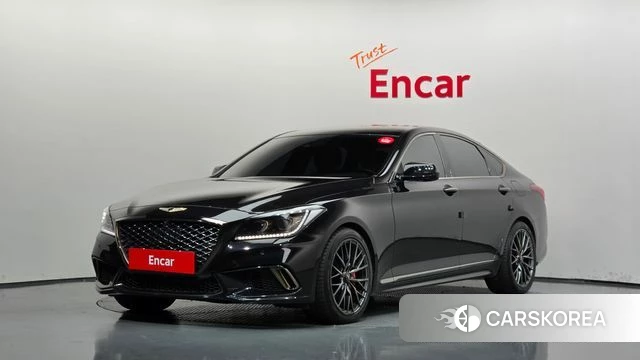 Genesis G80 2018 Черный из Кореи