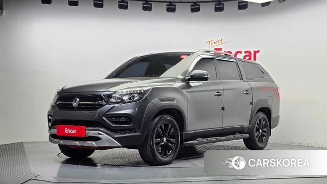 Ssangyong Rexton Sports 2021 Серый из Кореи