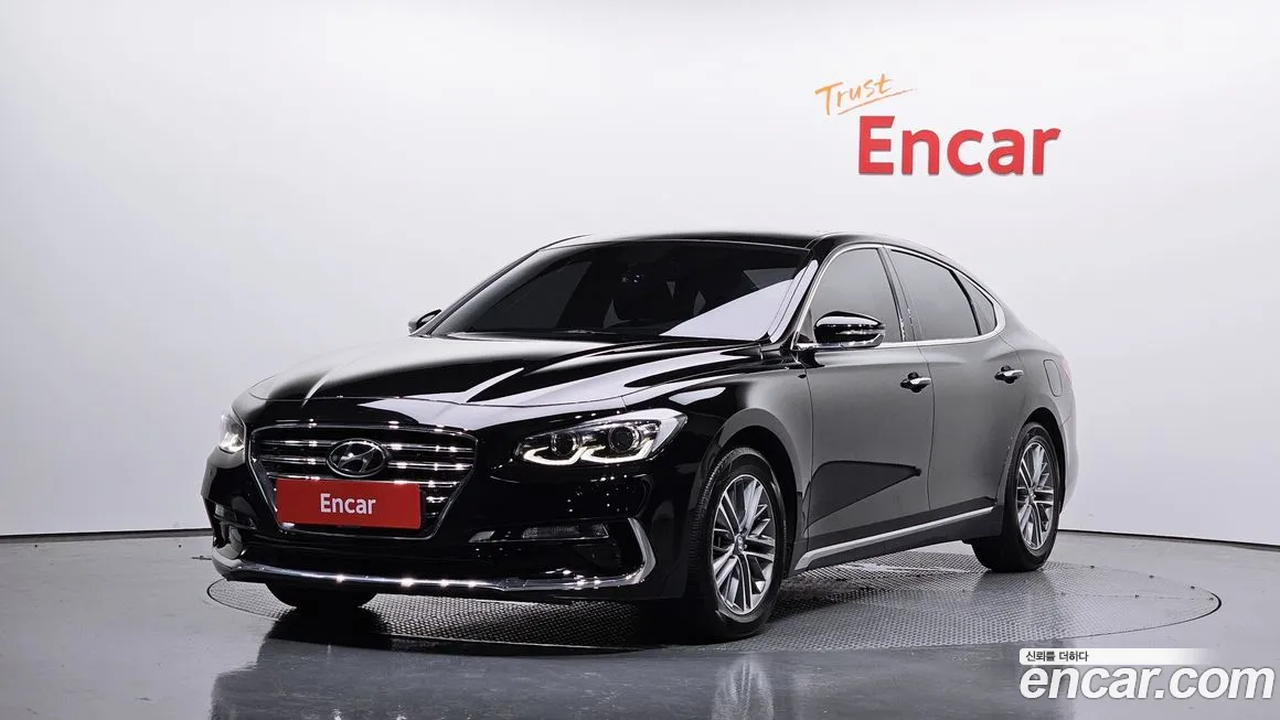 Hyundai Grandeur IG 2018 Черный из Кореи
