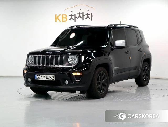 Jeep Renegade 2022 Черный из Кореи