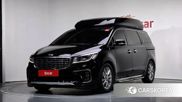 Kia The New Carnival 2018 Черный из Кореи