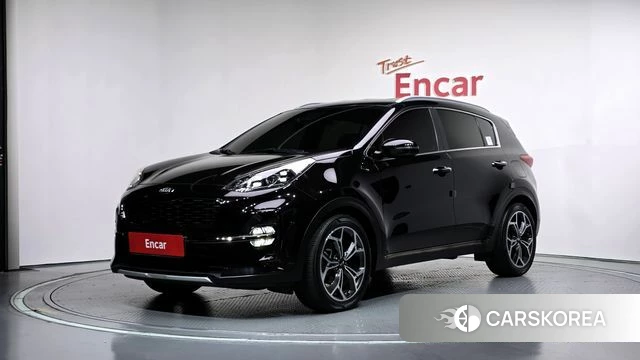 Kia Sportage The Bold 2019 Черный из Кореи