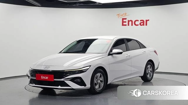 Hyundai The New Avante (CN7) 2023 Белый из Кореи