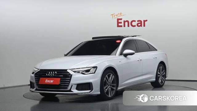 Audi A6 (C8) 2022 Белый из Кореи