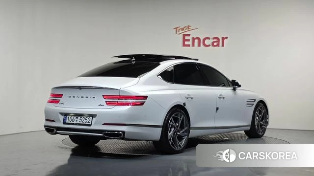 Genesis G80 (RG3) 2021 Белый из Кореи
