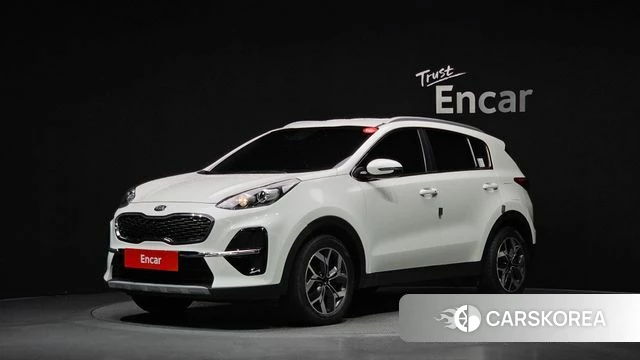 Kia Sportage The Bold 2021 Белый из Кореи