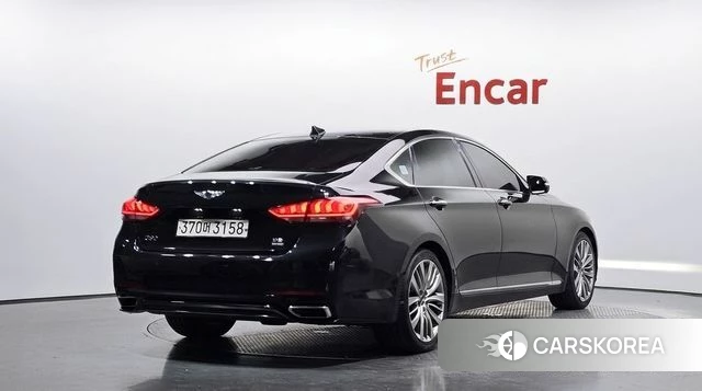 Genesis G80 2018 Черный из Кореи
