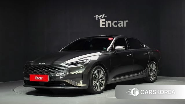 Kia K8 Hybrid 2022 Серый из Кореи