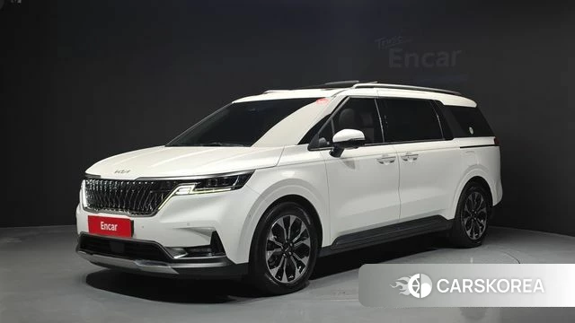 Kia Carnival 4th generation 2023 Белый из Кореи