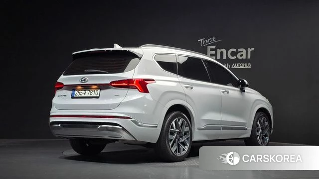 Hyundai The New Santa Fe 2021 Белый из Кореи