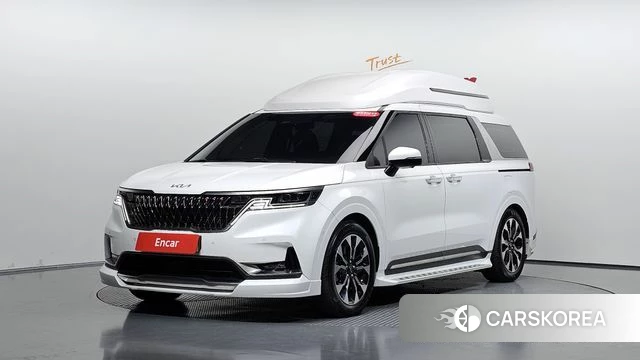 Kia Carnival 4th generation 2023 Белый из Кореи