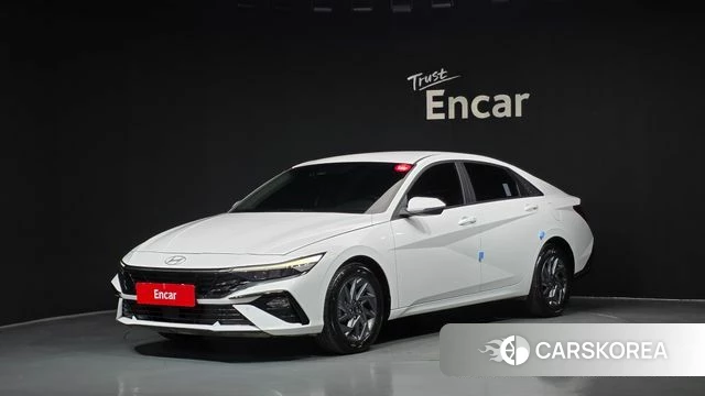 Hyundai The New Avante (CN7) 2024 Белый из Кореи