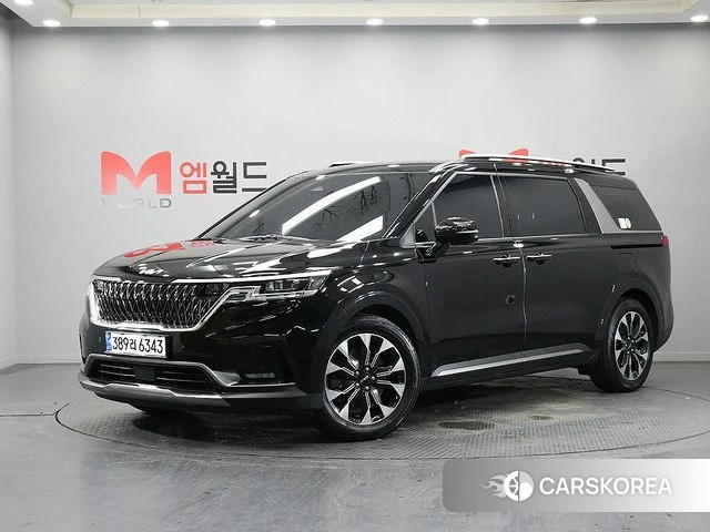 Kia Carnival 4th generation 2023 Черный из Кореи