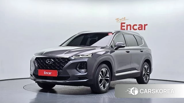 Hyundai Santa Fe TM 2018 Серый из Кореи