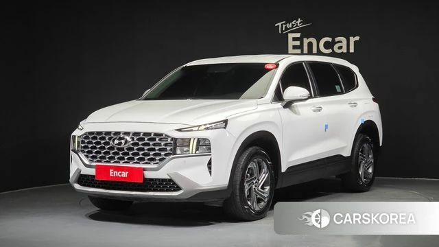 Hyundai The New Santa Fe 2021 Белый из Кореи