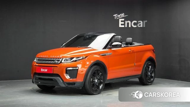 Land Rover Range Rover Evoque 2018 Оранжевый из Кореи