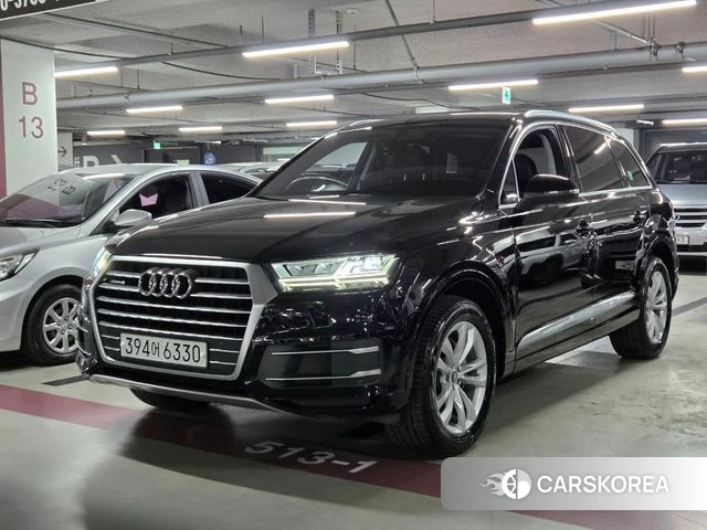 Audi Q7 (4M) 2019 Черный из Кореи