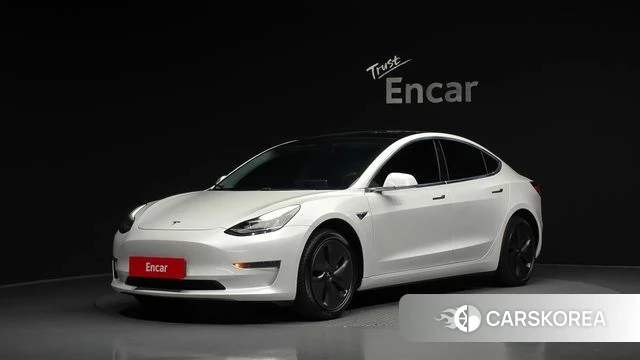 Tesla Model 3 2020 Белый из Кореи