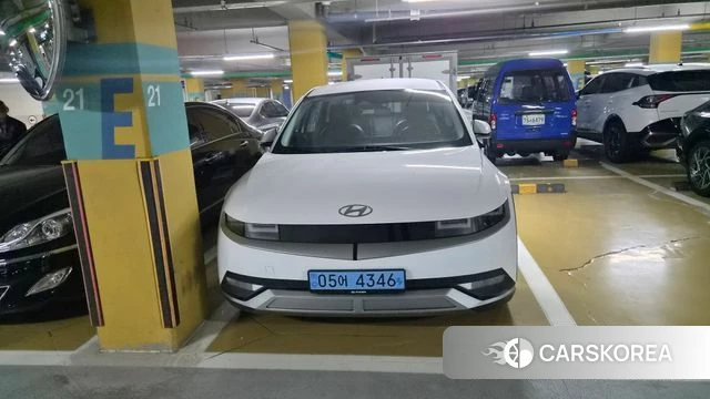 Hyundai Ionic 5 2022 Белый из Кореи