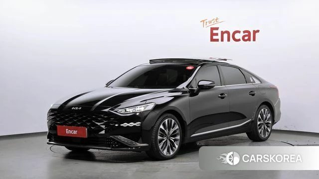 Kia K8 2021 Черный из Кореи