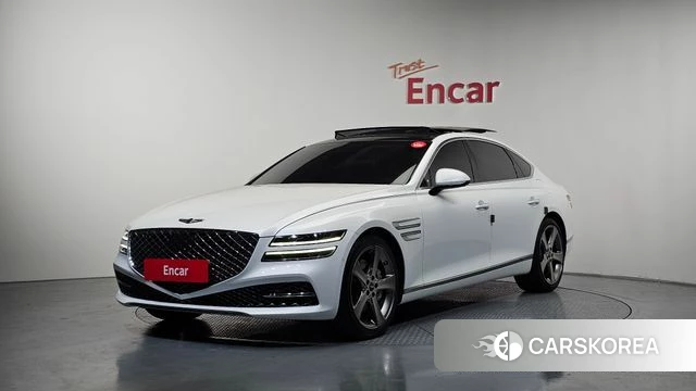 Genesis G80 (RG3) 2021 Белый из Кореи