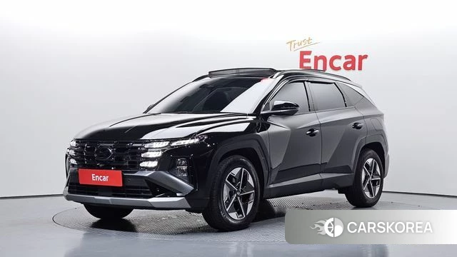 Hyundai The New Tucson Hybrid (NX4) 2025 Черный из Кореи