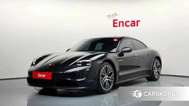 Porsche Taycan 2022 Черный из Кореи