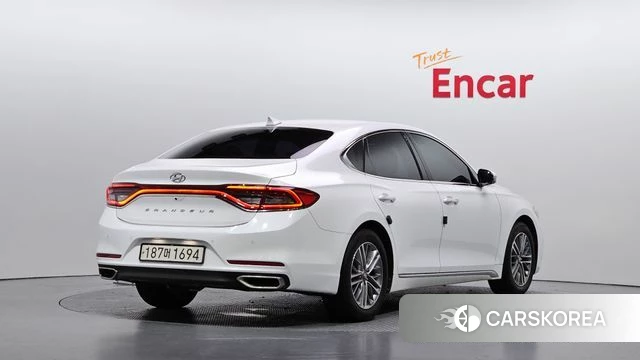 Hyundai Grandeur IG 2018 Белый из Кореи