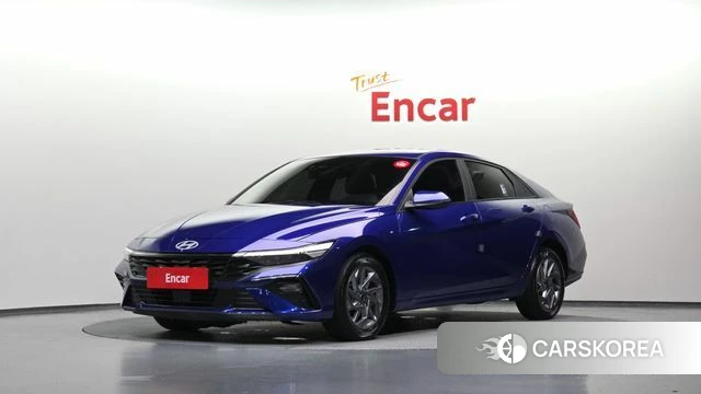 Hyundai The New Avante (CN7) 2023 Синий из Кореи