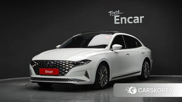 Hyundai The New Grandeur IG 2020 Белый из Кореи, фото 2