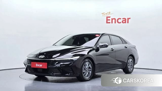 Hyundai The New Avante (CN7) 2025 Черный из Кореи