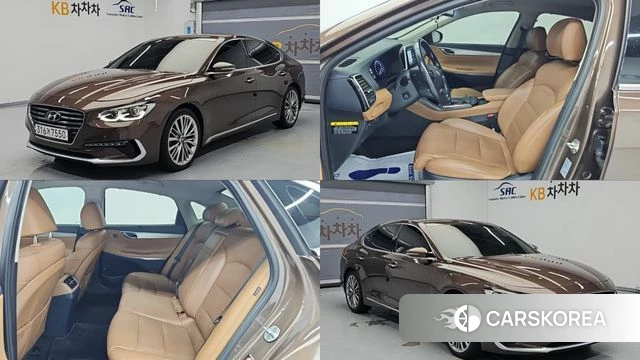 Hyundai Grandeur IG 2018 Коричневый из Кореи