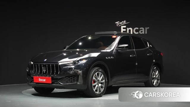 Maserati Levante 2019 Черный из Кореи