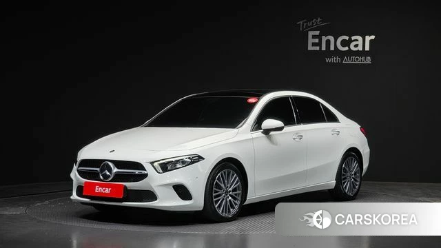 Mercedes-Benz A-Class W177 2021 Белый из Кореи