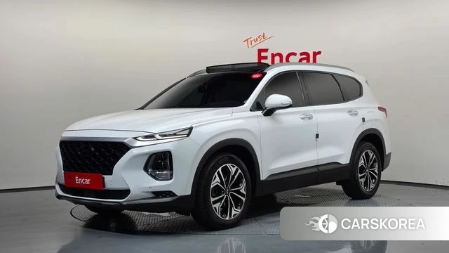 Hyundai Santa Fe TM 2018 Белый из Кореи