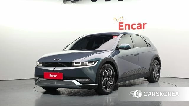 Hyundai Ionic 5 2023 Небесно-голубой из Кореи