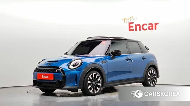 Mini Cooper S 2022 Синий из Кореи