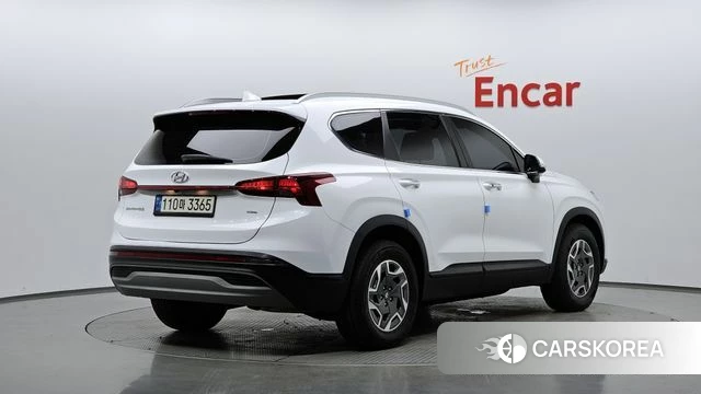 Hyundai The New Santa Fe 2021 Белый из Кореи