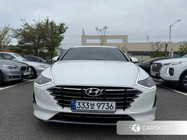 Hyundai Sonata (DN8) 2019 Белый из Кореи