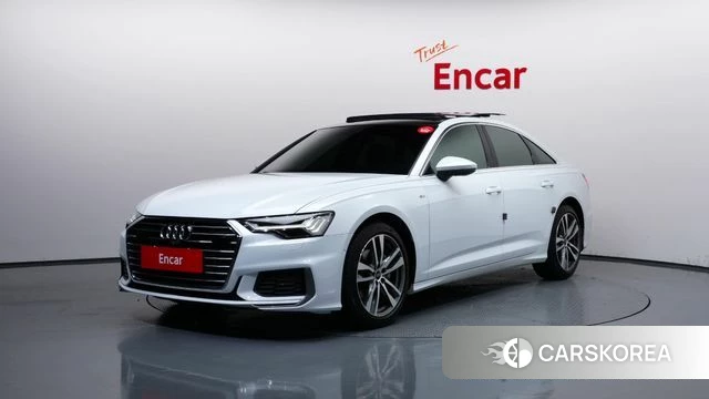 Audi A6 (C8) 2023 Белый из Кореи