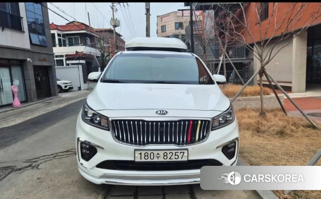 Kia The New Carnival 2019 Белый из Кореи