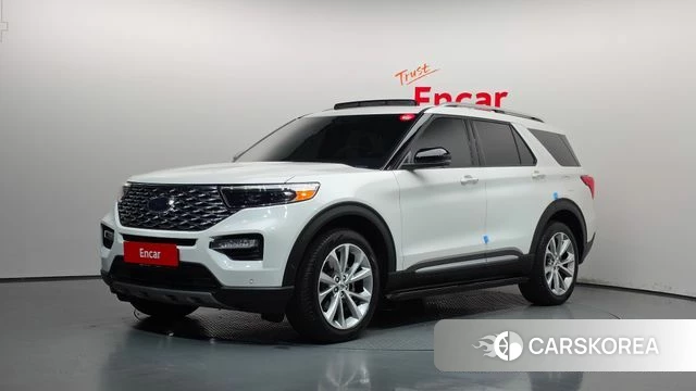 Ford Explorer 6th Generation 2021 Белый из Кореи