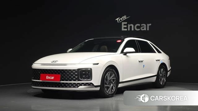 Hyundai Grandeur (GN7) 2023 Белый из Кореи