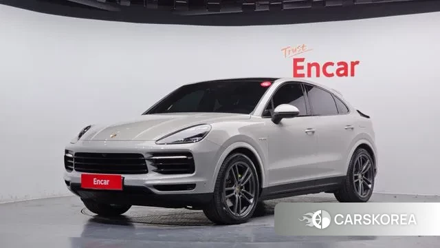 Porsche Cayenne (PO536) 2021 Серебристо-серый из Кореи