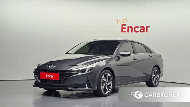 Hyundai Avante (CN7) 2022 Серый из Кореи