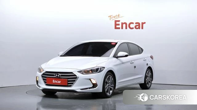 Hyundai Avante AD 2018 Белый из Кореи