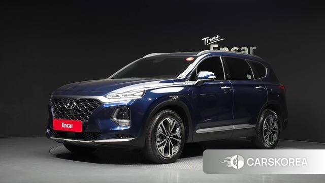 Hyundai Santa Fe TM 2019 Синий из Кореи