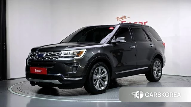 Ford Explorer 2018 Серый из Кореи