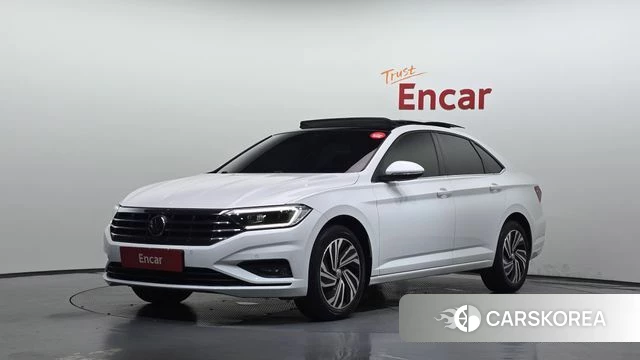 Volkswagen 7th Generation of Jetta 2021 Белый из Кореи