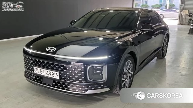 Hyundai Grandeur (GN7) 2023 Черный из Кореи